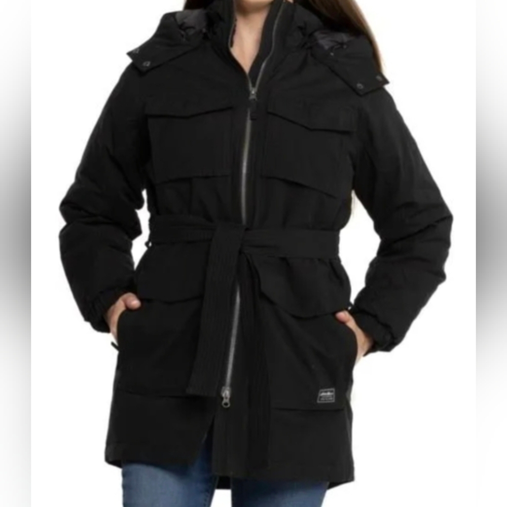 NWT Eddie Bauer Figure Flattering Warm Winter Coat Size M